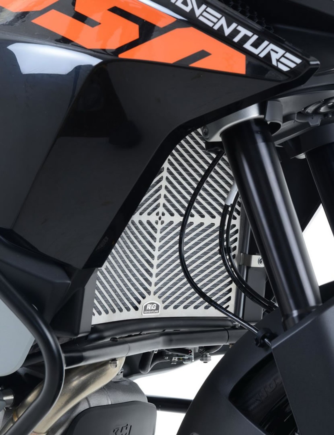 R&G Racing Stainless Steel Radiator Guard for KTM 1050 Adventure '15-'20, 1190 Adventure '11-'20, 1290 Super Adventure R/S/T '13-'22 R&G Racing Stainless Steel Radiator Guard for KTM 1050 Adventure '15-'20, 1190 Adventure '11-'20, 1290 Super Adventure R/S/T '13-'22